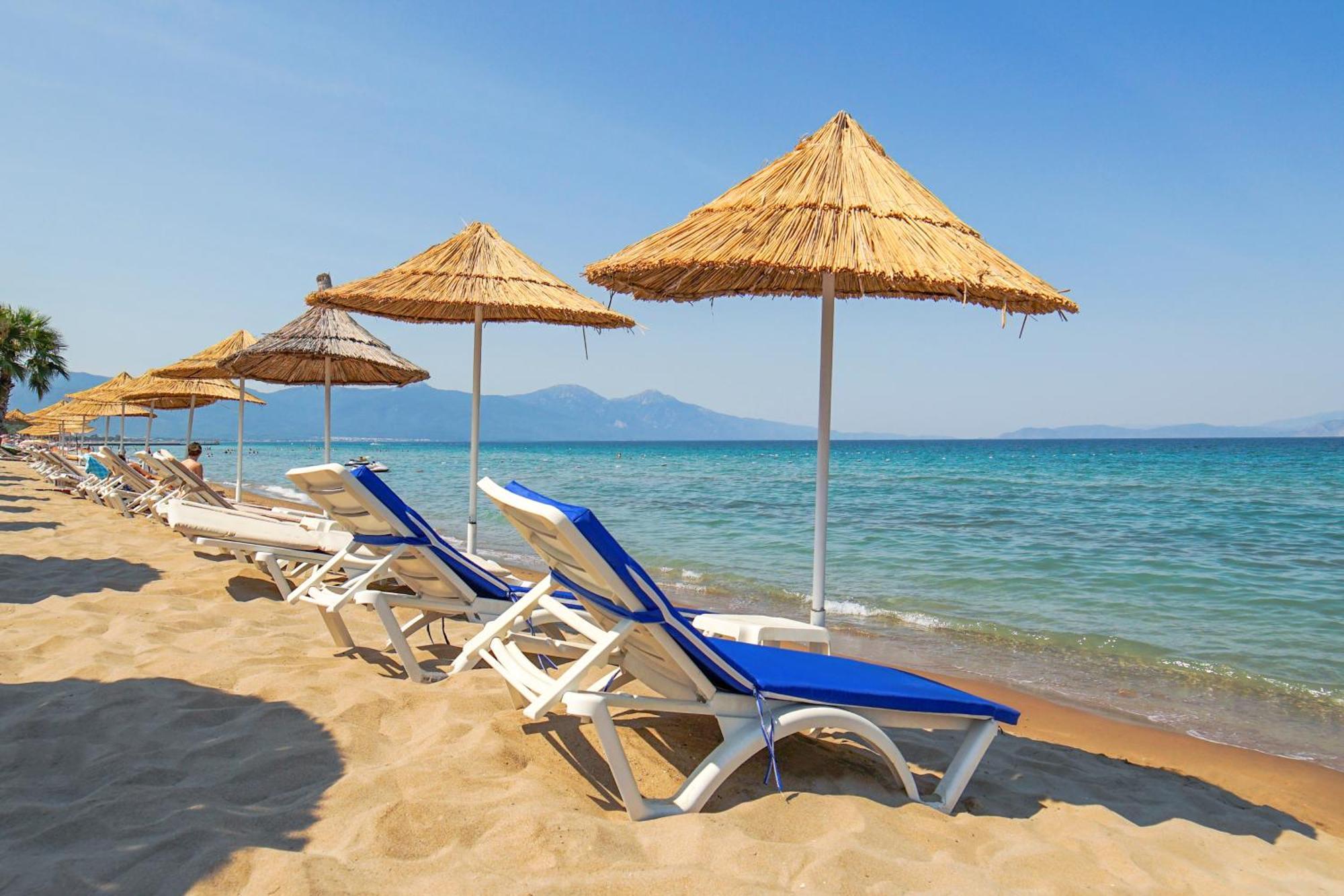 Risus Beach Resort Hotel Kusadası Exteriér fotografie