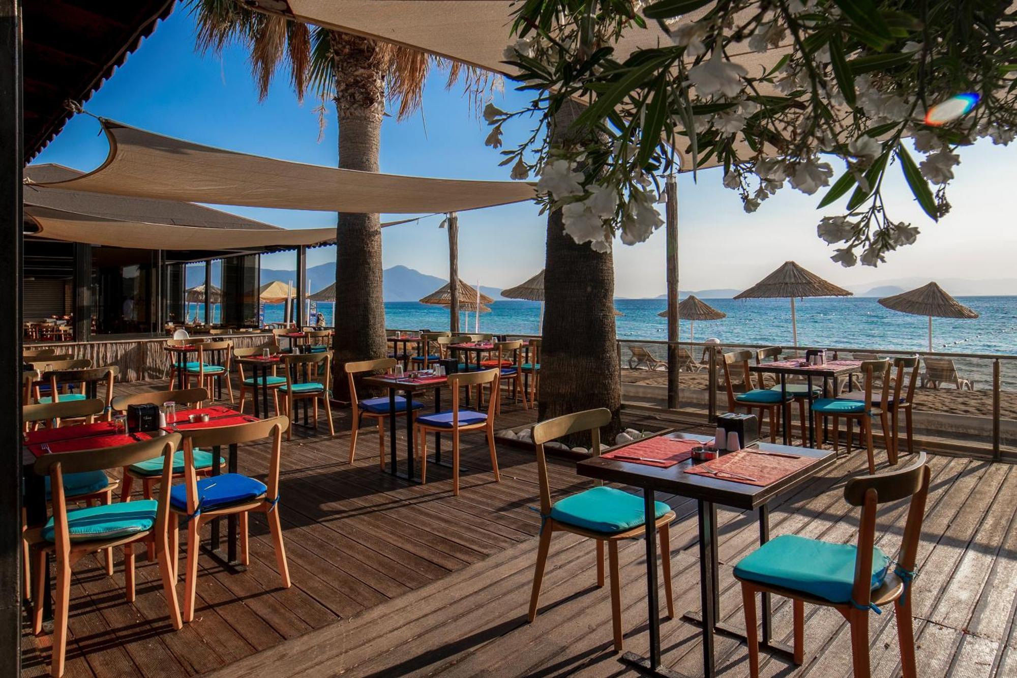Risus Beach Resort Hotel Kusadası Exteriér fotografie