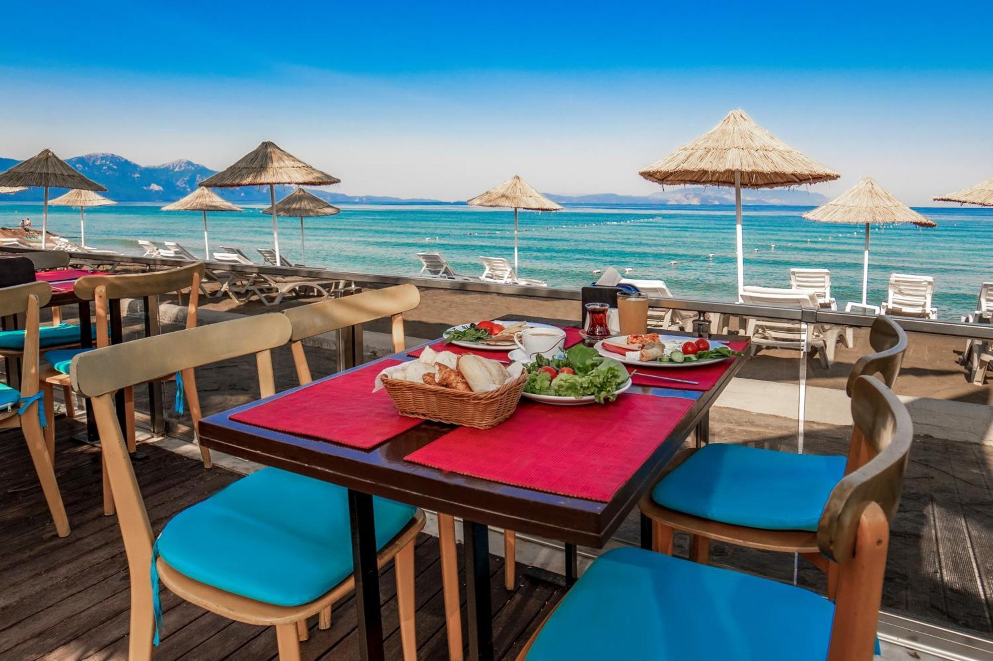 Risus Beach Resort Hotel Kusadası Exteriér fotografie