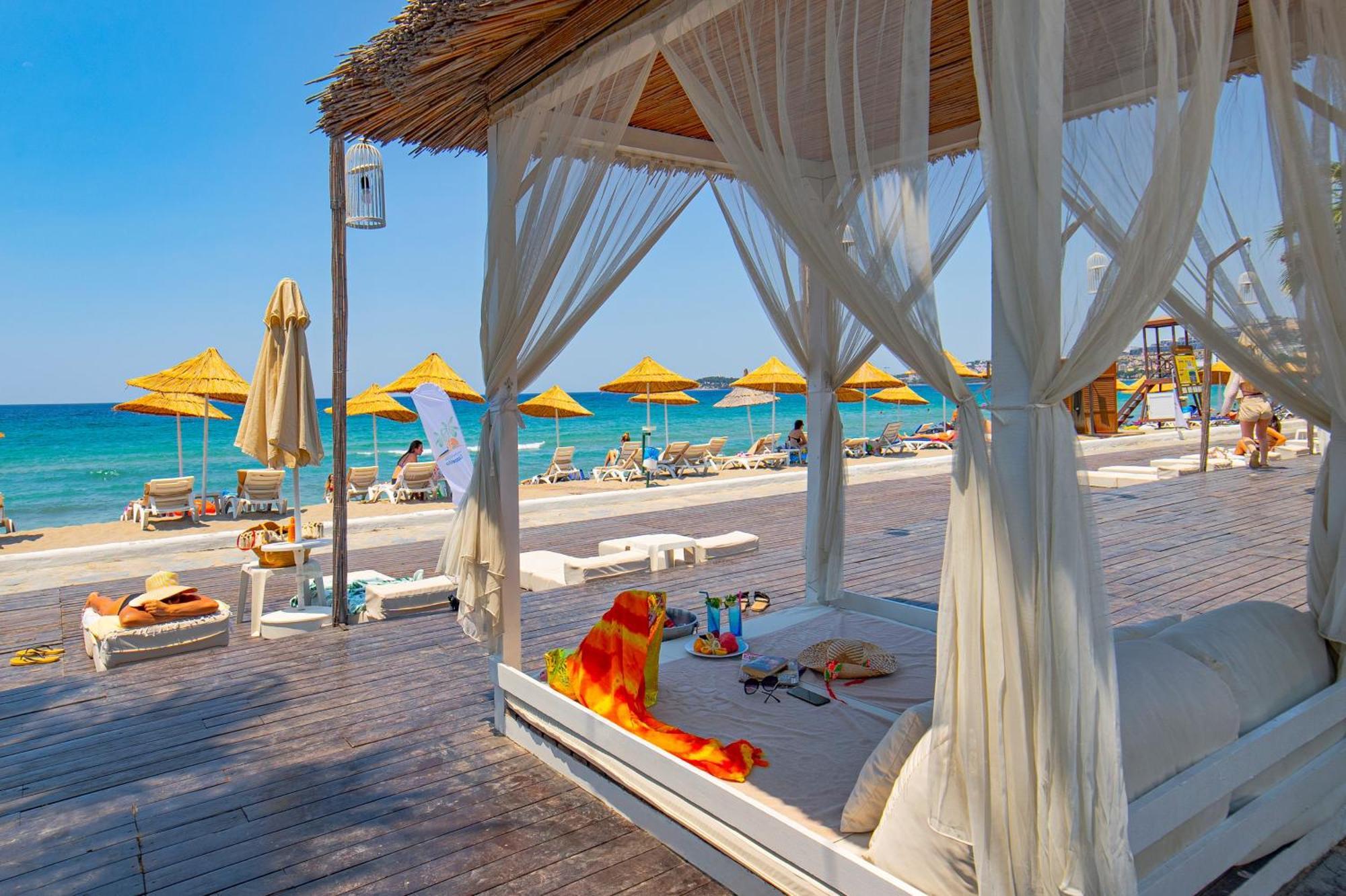 Risus Beach Resort Hotel Kusadası Exteriér fotografie