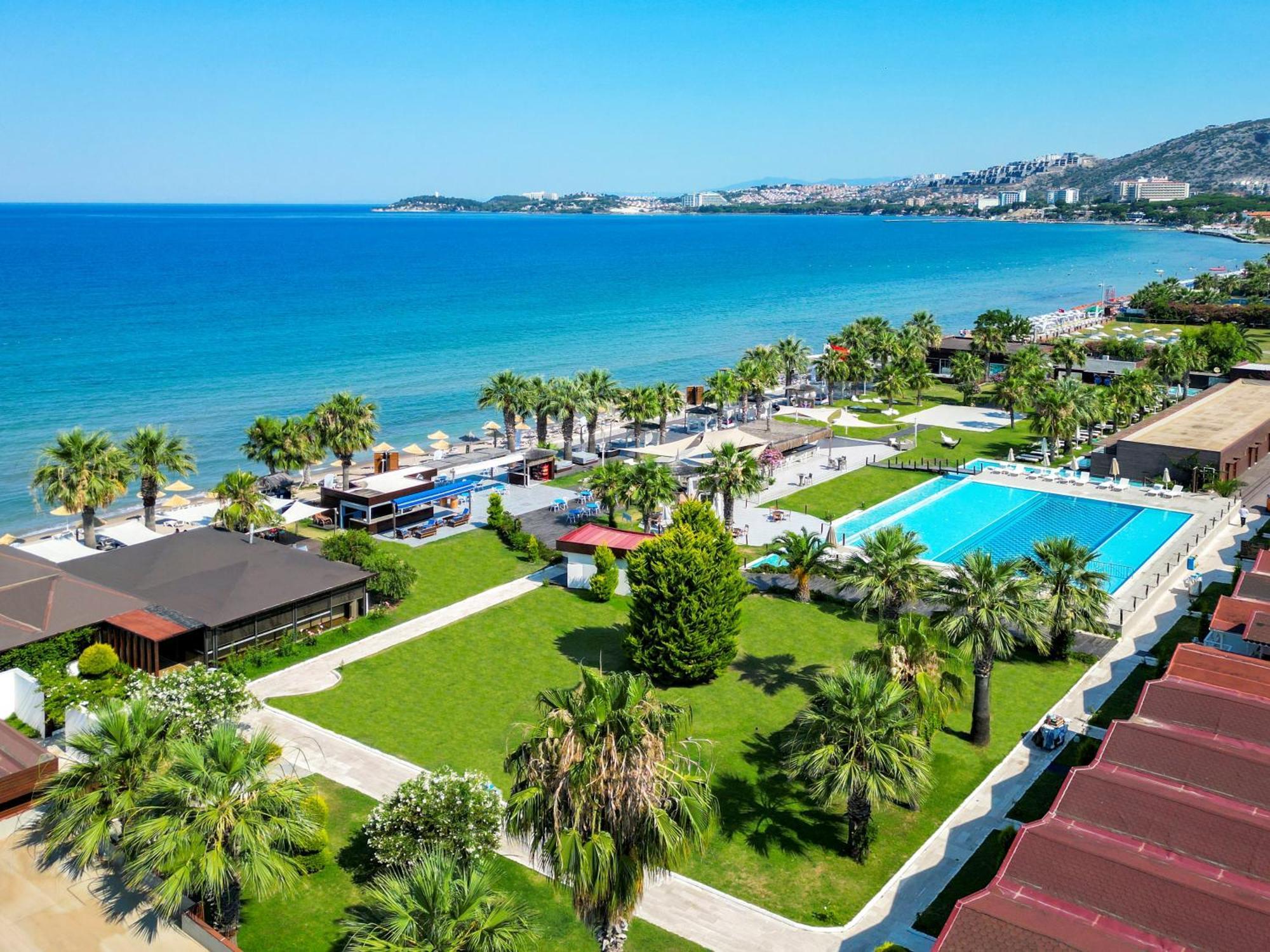 Risus Beach Resort Hotel Kusadası Exteriér fotografie